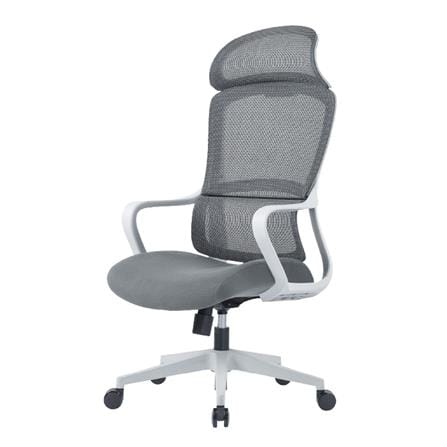 เก้าอี้เพื่อสุขภาพ WORK STATION MODEL-G สีเทา/ขาว