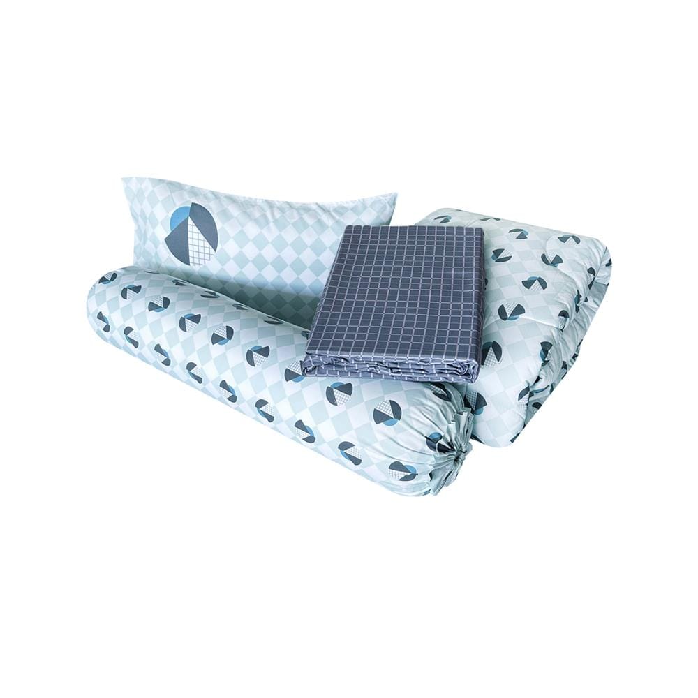 ชุดผ้าปูที่นอน 3.5 ฟุต 4 ชิ้น STEVENS SOFTEX HG04