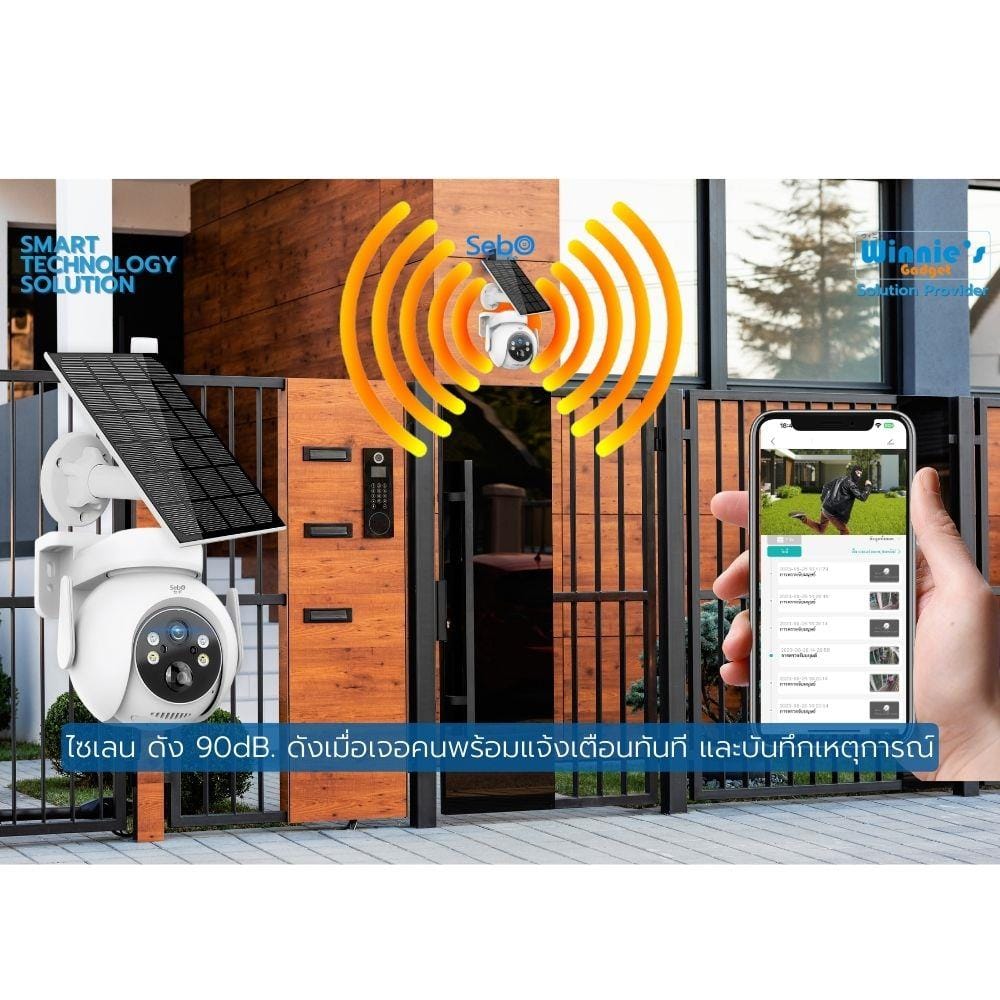 กล้องวงจรปิดโซลาร์เซลล์ SEBO PROMAX GEN3 WIFI_5