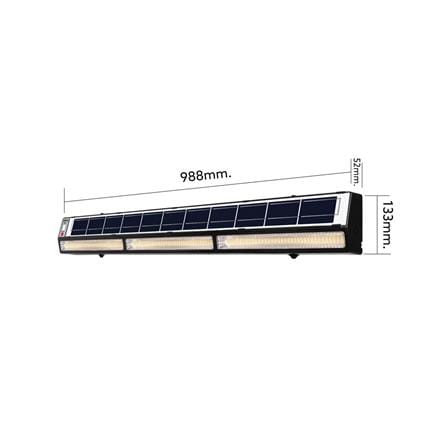 รางนีออน SOLAR LAMPTAN EXPANDER 200 วัตต์ DAYLIGHT/COOL WHITE/WARM WHITE สีดำ_8