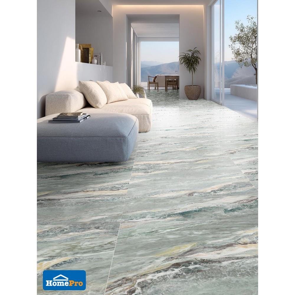 กระเบื้องพื้นพอร์ซเลน 60x120 ซม. COTTO นาวี ริเวอร์เวย์ เขียว PM 1.44 ตร.ม.