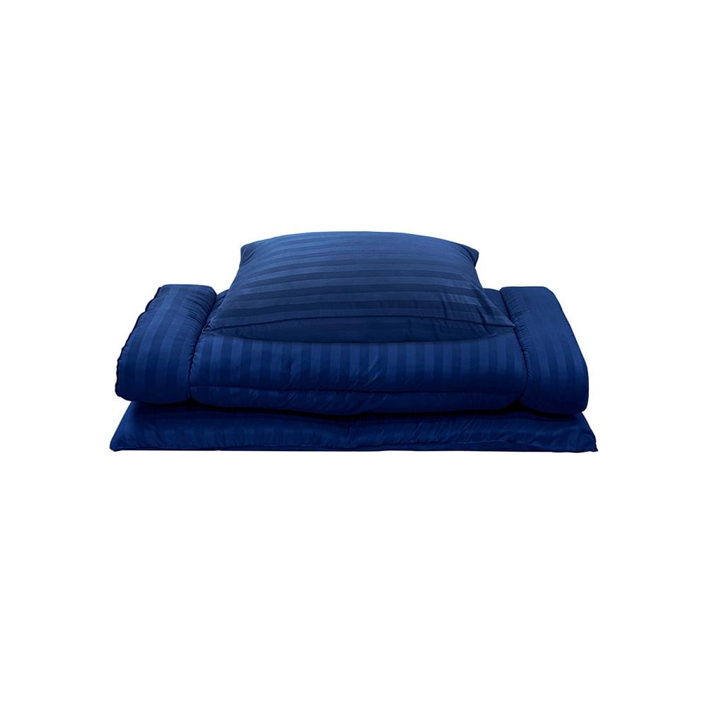ที่นอนปิกนิก PICASSO SMILE 105x180 ซม. ลายริ้ว สี NAVY BLUE