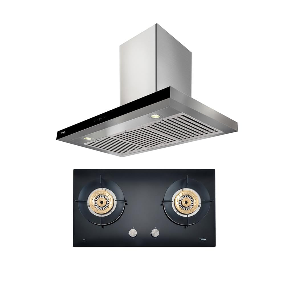 เตาฝัง+เครื่องดูดควัน LINEA GD 73 2G+LDH TC 90.1