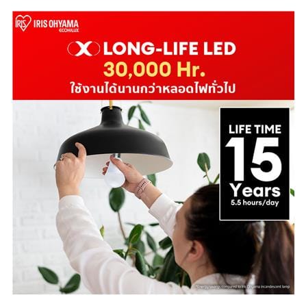 หลอด LED IRIS OHYAMA THLDA4L-H-3 3.5 วัตต์ WARM WHITE E27_2