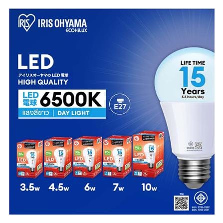 หลอด LED IRIS OHYAMA THLDA6D-H-6 6 วัตต์ DAYLIGHT E27_5