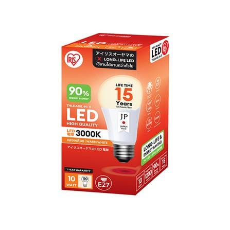 หลอด LED IRIS OHYAMA THLDA10L-H-11 10 วัตต์ WARM WHITE E27_1
