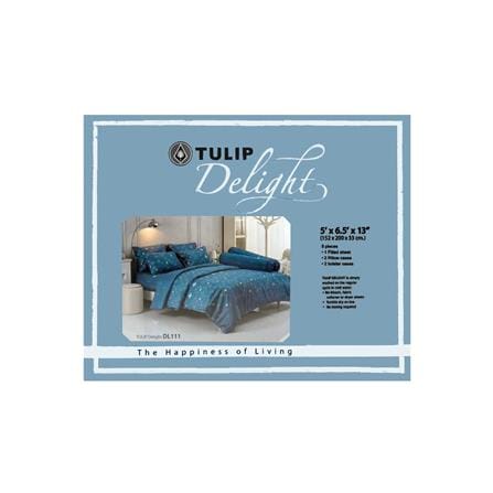 ชุดผ้าปูที่นอน 5 ฟุต 5 ชิ้น TULIP DELIGHT 60013-DL111_3
