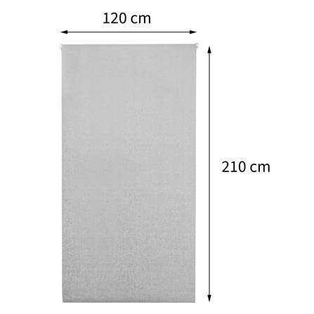 ผ้าม่านม้วน HOME LIVING STYLE PELLO 120X210 ซม. สีเทา_6