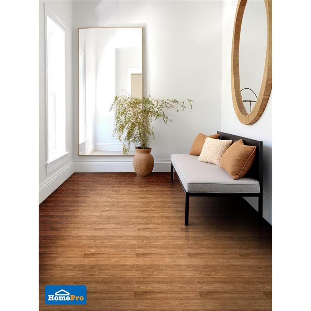 กระเบื้องพื้น 60x60 ซม. TARA โรเวอร์ วูด สติป น้ำตาล A 1.44 ตร.ม.