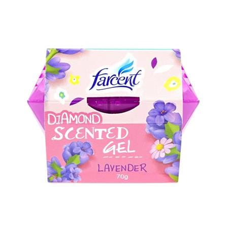 เจลปรับอากาศ FARCENT DIAMOND 70 กรัม กลิ่นลาเวนเดอร์_0