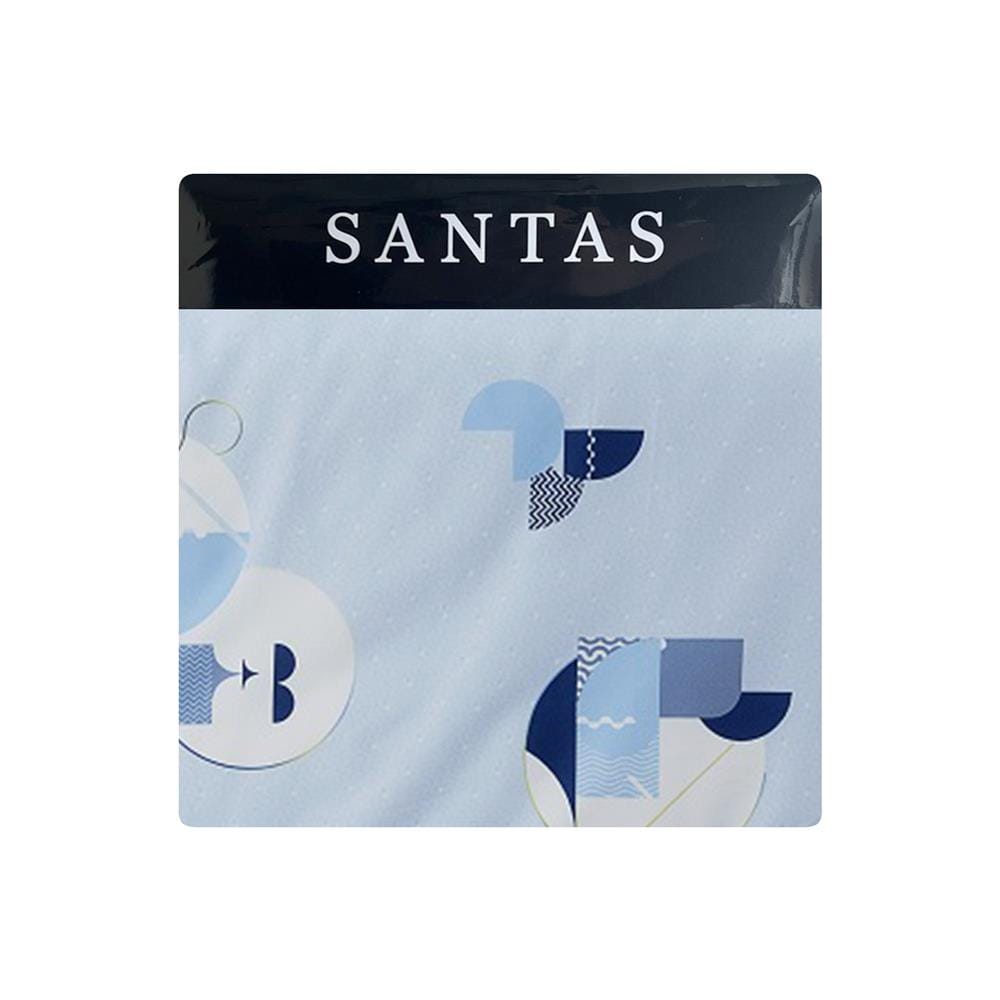 ชุดผ้าปูที่นอน 6 ฟุต 5 ชิ้น SANTAS WELLER BL