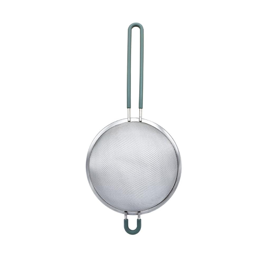 กระชอนสเตนเลส COOK CHARMY CYAN 18 ซม. สีฟ้า/สเตนเลส