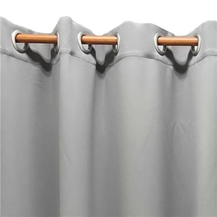 ผ้าม่าน EYELET HOME LIVING STYLE UNI UV 290X160 ซม. สีเทา_2