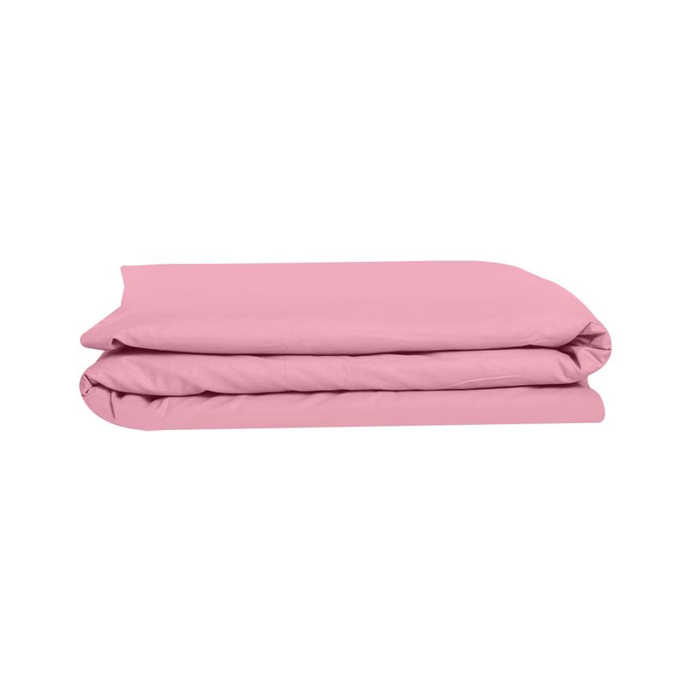 ผ้าปูที่นอน 9.5 ฟุต BED CLIP MICROTEX สี PINK