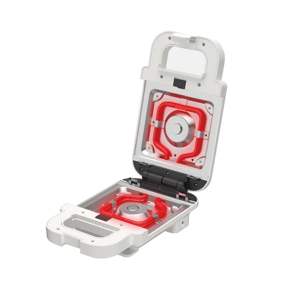 เครื่องทำแซนด์วิช เปลี่ยนถาดได้ LOCKNLOCK EJB126IVY สีครีม