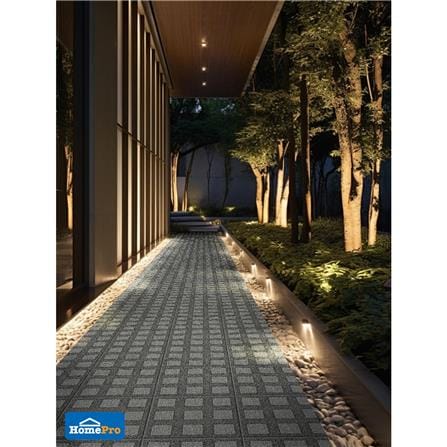 กระเบื้องพื้นพอร์ซเลน  40x40 ซม. TARA โอลิว่า เทาเข้ม A 0.96 ตร.ม._3