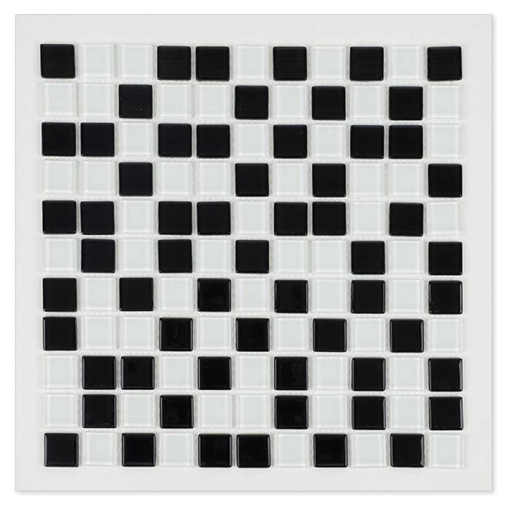 โมเสคแก้ว 30x30 ซม. TARA ร๊อคกี้ ทูโทน