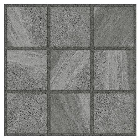 กระเบื้องพื้นพอร์ซเลน  40x40 ซม. TARA โซล เทาเข้ม A 0.96 ตร.ม.