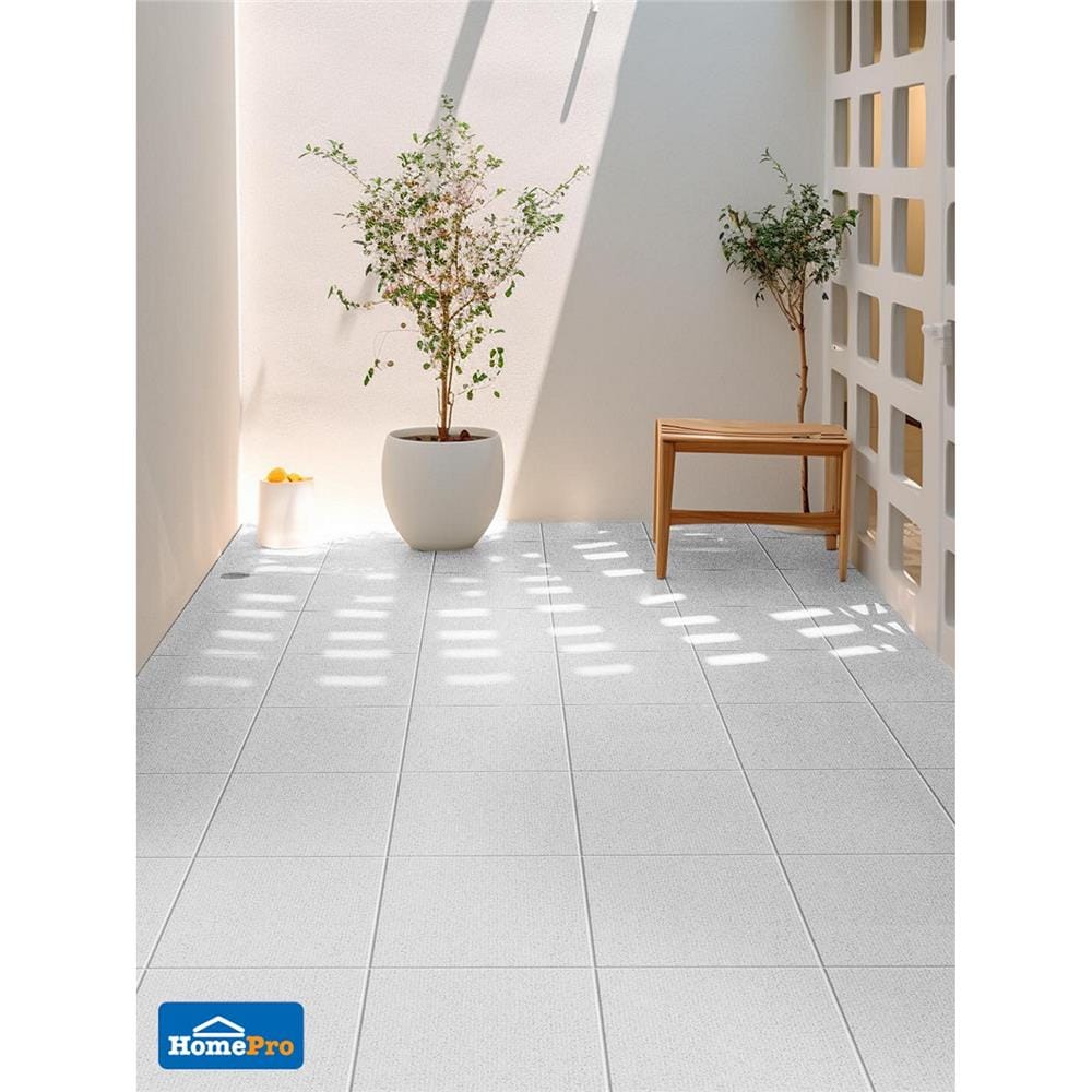 กระเบื้องพื้น 16x16 นิ้ว DURAGRES โมล่า ขาว A 0.96 ตร.ม.