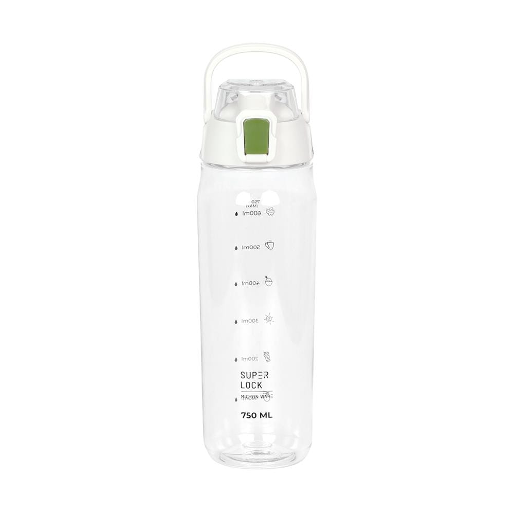 ขวดน้ำ PP SUPER LOCK CLASSIC 6932 0.75 ลิตร สีเขียว
