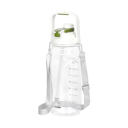 ขวดน้ำ PP SUPER LOCK CLASSIC 6931 2 ลิตร สีเขียว_1