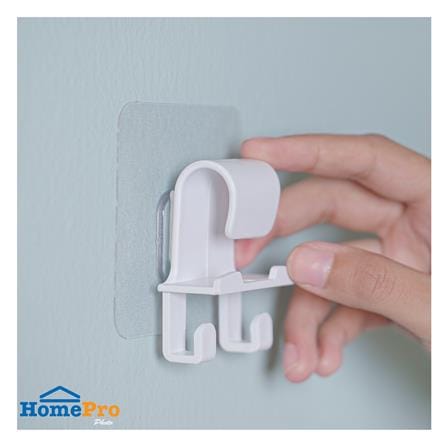 ขอแขวนกะละมังติดเทปกาว PLIM 5400 สีขาว_4