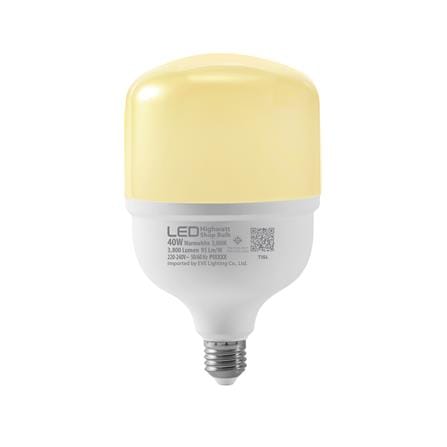 หลอด LED EVE HIGHWATT SHOP 40 วัตต์ WARM WHITE E27_1