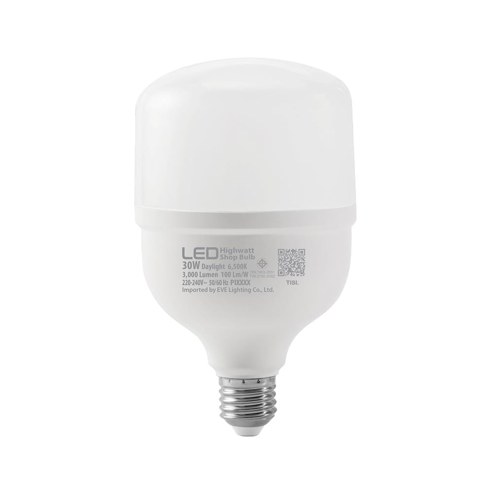 หลอด LED EVE HIGHWATT SHOP 30 วัตต์ DAYLIGHT E27