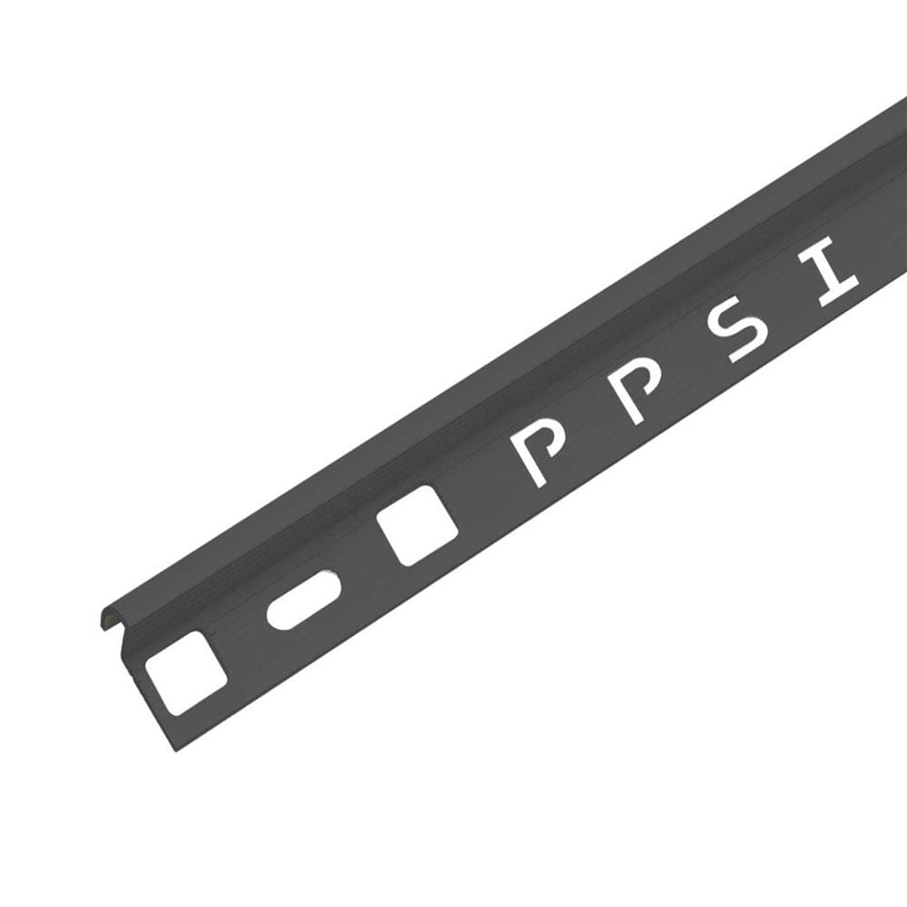 คิ้ว PVC โค้ง PPSI PCG 122011 12 มม. 2 ม. สีดำ