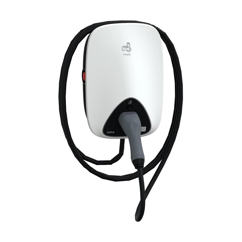 เครื่องชาร์จรถยนต์ไฟฟ้า (ไม่รวมติดตั้ง) SCHNEIDER EVLINK HOME 11 KW สีขาว