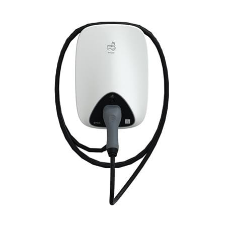 เครื่องชาร์จรถยนต์ไฟฟ้า (ไม่รวมติดตั้ง) SCHNEIDER EVLINK HOME 11 KW สีขาว_0