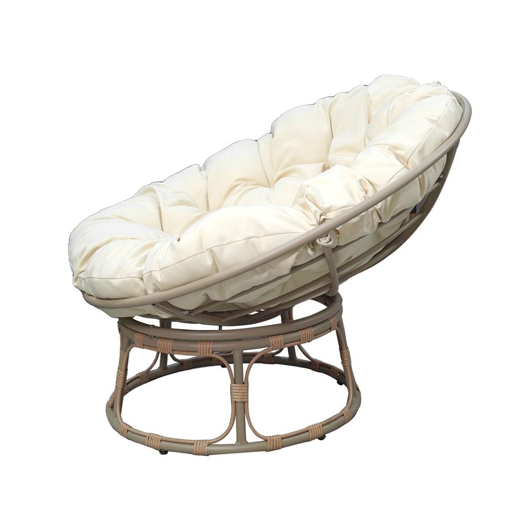 เก้าอี้พักผ่อน FURDINI MOONCHAIR RATTAN สีเบจ
