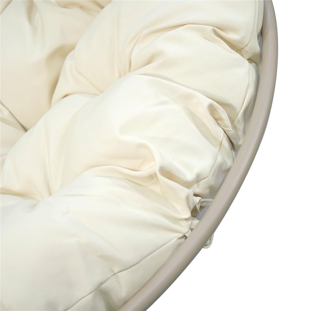เก้าอี้พักผ่อน FURDINI MOONCHAIR RATTAN สีเบจ