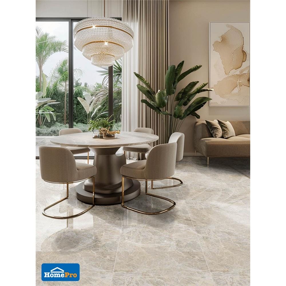 กระเบื้องพื้น 60x60 ซม. ภูผา คาเด็น ไอวอรี่ PM 1.44 ตร.ม.