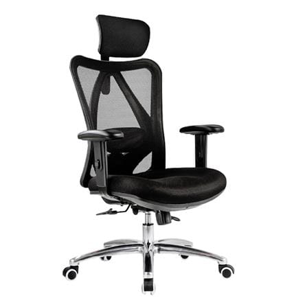 เก้าอี้สุขภาพ WORK STATION MODEL-M F029 FOAM สีดำ_1