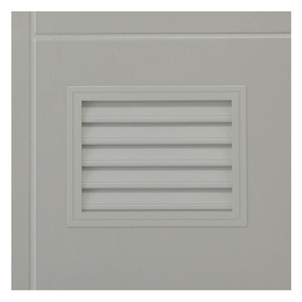 ประตูห้องน้ำ UPVC เจาะลูกบิด AZLE PSW24 เกล็ดล่าง 70x200 ซม. สีเบจ
