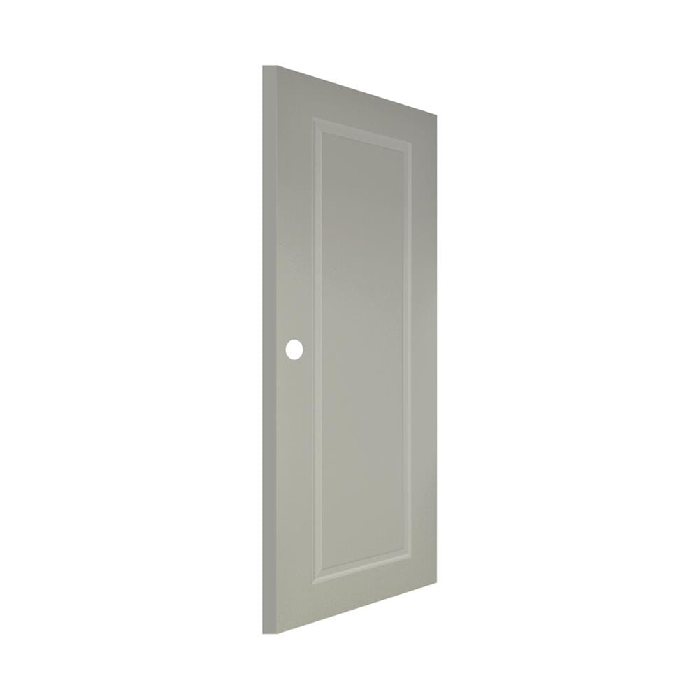 ประตูภายใน UPVC เจาะลูกบิด AZLE MDI-7 1 ฟัก 80x200 ซม. สีเบจ