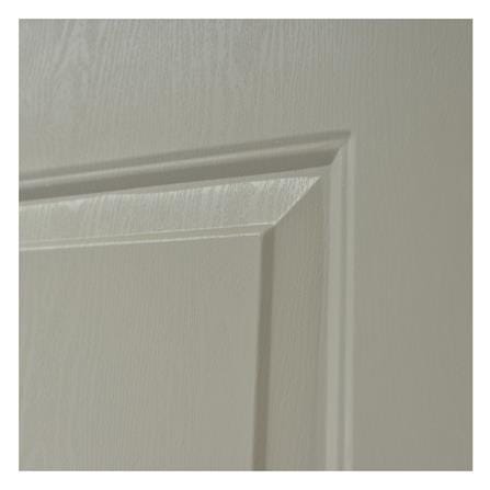 ประตูภายใน UPVC เจาะลูกบิด AZLE MDI-7 1 ฟัก 80x200 ซม. สีเบจ_3