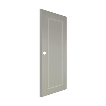 ประตูห้องน้ำ UPVC เจาะลูกบิด AZLE MDI-7 1 ฟัก 70x200 ซม. สีเบจ_1