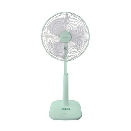 พัดลมสไลด์ 16 นิ้ว SHARP PJ-SL165MC สีเขียวอ่อน