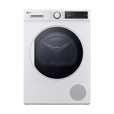 เครื่องอบผ้าฝาหน้า LG RD08NHP5W 8 กก. HEAT PUMP สีขาว_0