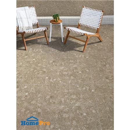 กระเบื้องพื้นพอร์ซเลน  16x16 นิ้ว COTTO ฟอสซิโอ น้ำตาล HYG PM 0.96 ตร.ม._4