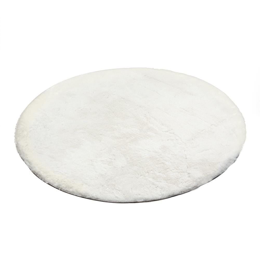 พรม HOME LIVING STYLE EMILY 120X120 ซม. สีขาว