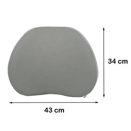 เบาะรองหลัง HOME LIVING STYLE WELLAR-H 14X17 นิ้ว สีเทา_7