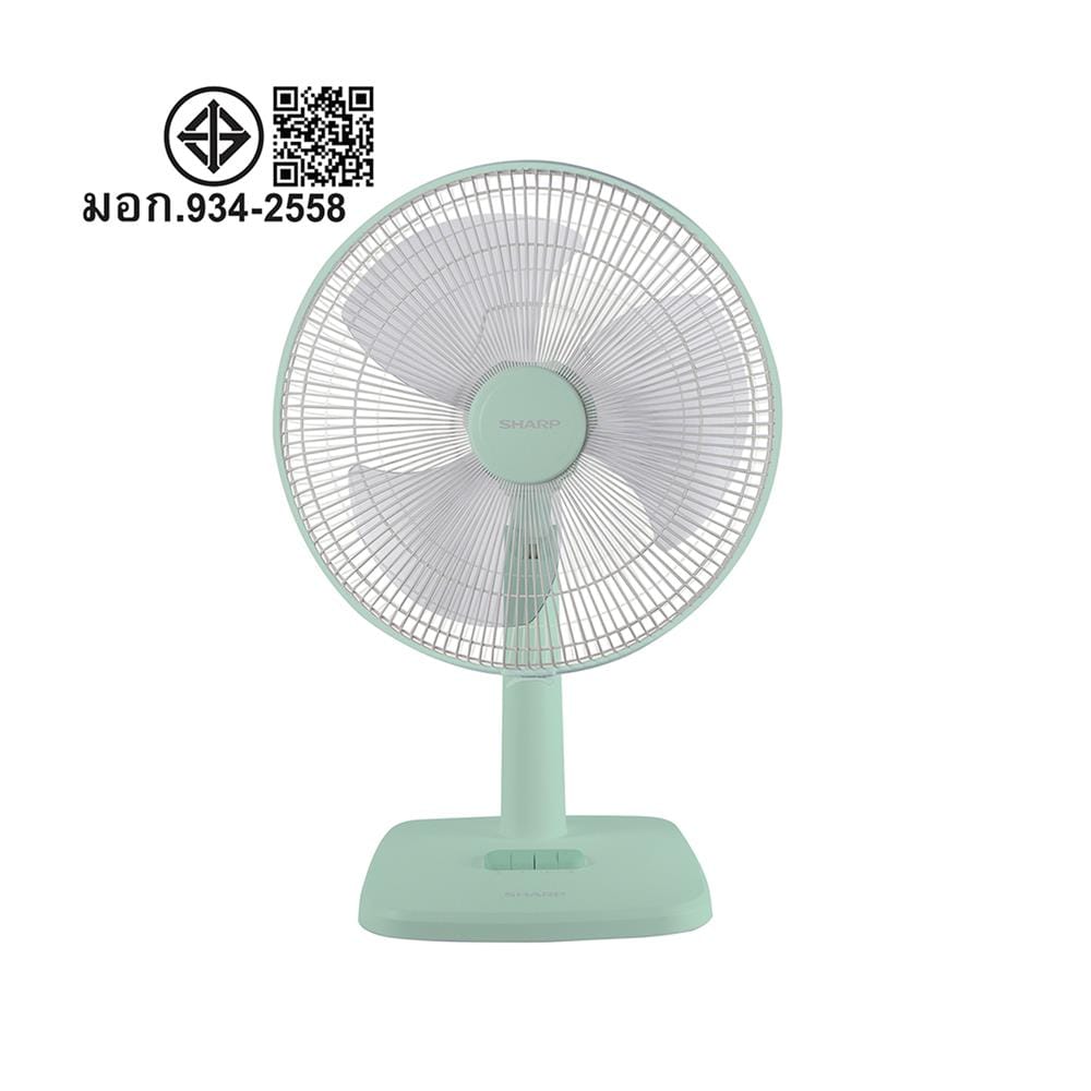 พัดลมตั้งโต๊ะ 16 นิ้ว SHARP PJ-TA165MC สีเขียว