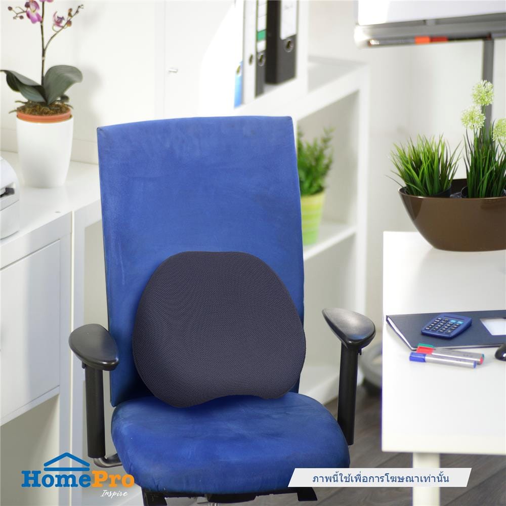 เบาะรองหลัง HOME LIVING STYLE WELLAR-H 14X17 นิ้ว สีน้ำเงิน