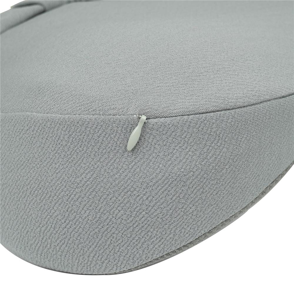 เบาะรองหลัง HOME LIVING STYLE WELLAR-H 17X18 นิ้ว สีเทา