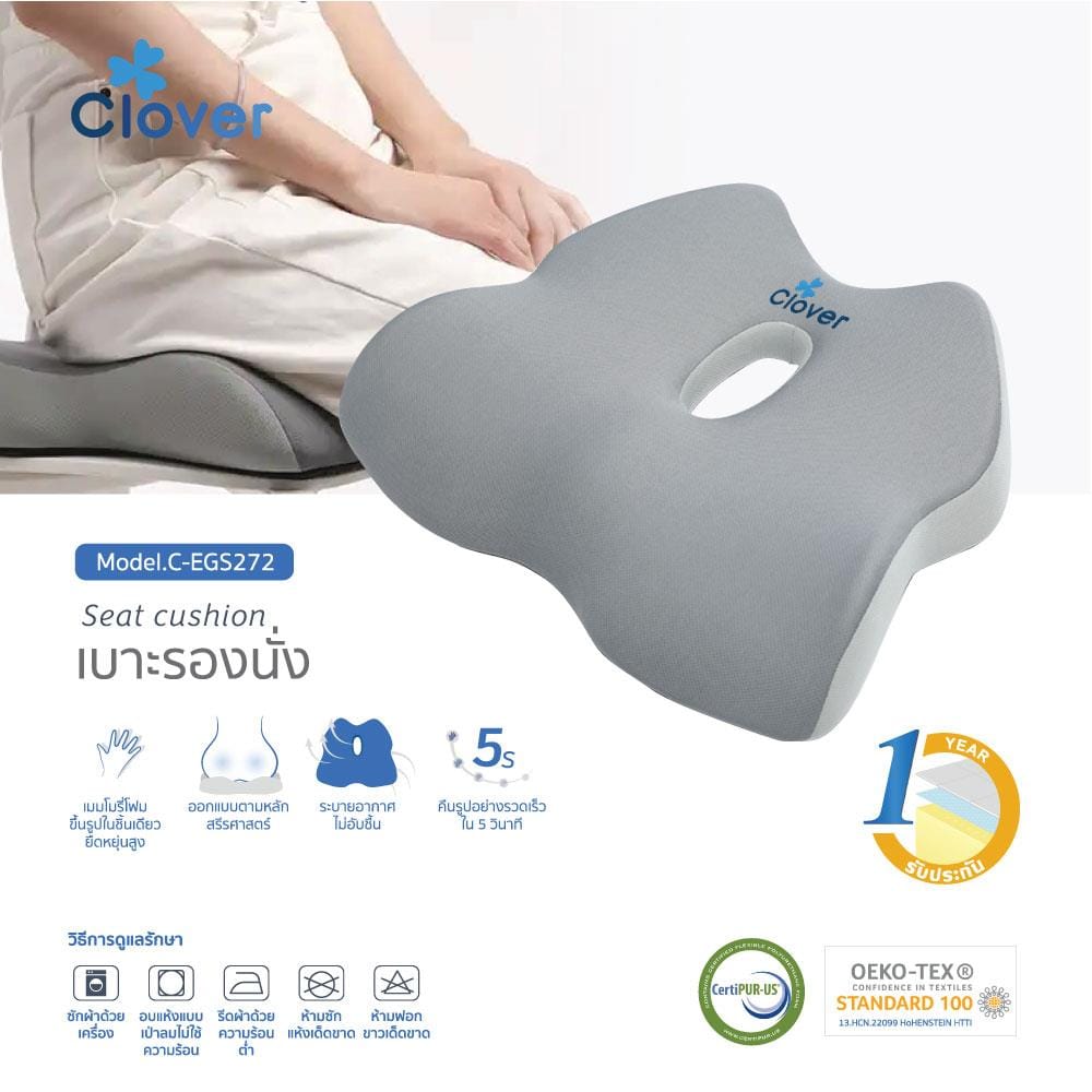 เบาะรองนั่ง CLOVER C-EGS272  _2