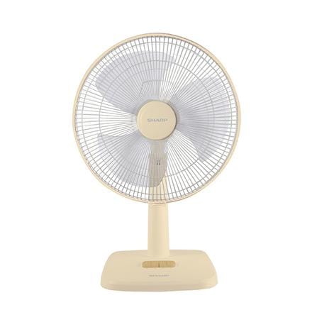 พัดลมตั้งโต๊ะ 16 นิ้ว SHARP PJ-TA165VA สีครีม_0