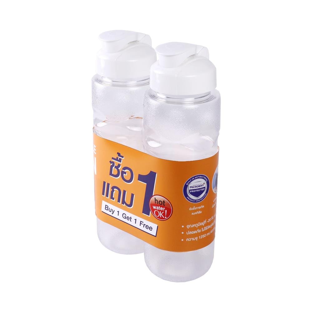 ขวดน้ำ TRITAN KECH NO.5294 1.25 ลิตร 1แถม1
